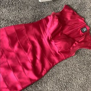 Jax satin dress with built in lining